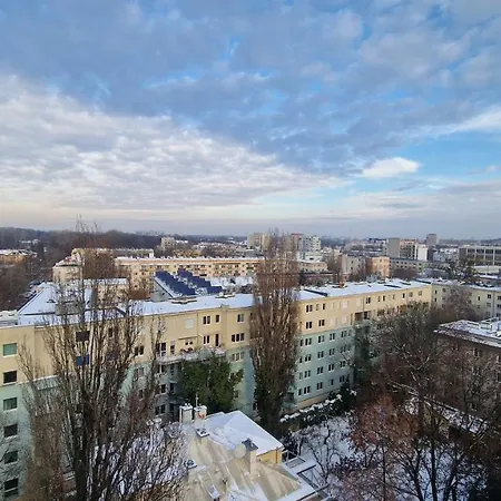 Spacious Flat With Amazing View - Fast Wifi Apartment Warsaw