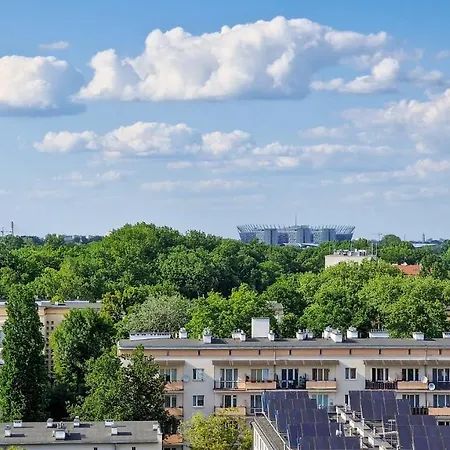 Apartament Spacious Flat With Amazing View - Fast Wifi Warszawa